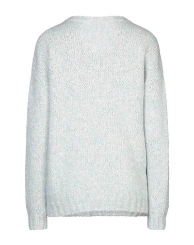 Shop Anneclaire Sweaters In Sky Blue