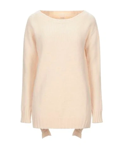 Shop C-clique Woman Sweater Blush Size Xs Polyamide, Alpaca Wool, Polyester In Pink