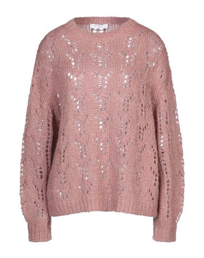 Shop Beatrice B Beatrice.b Sweaters In Pastel Pink
