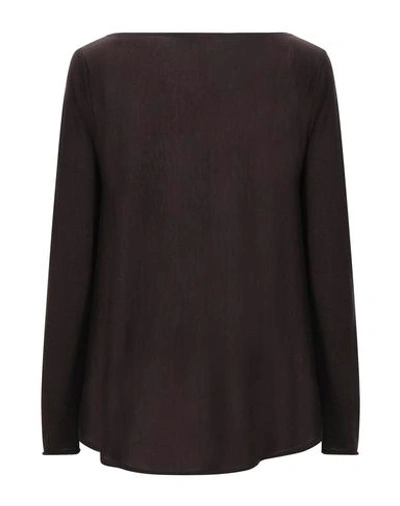 Shop Snobby Sheep Sweater In Dark Brown