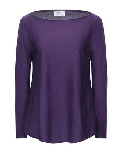 Shop Snobby Sheep Sweaters In Purple