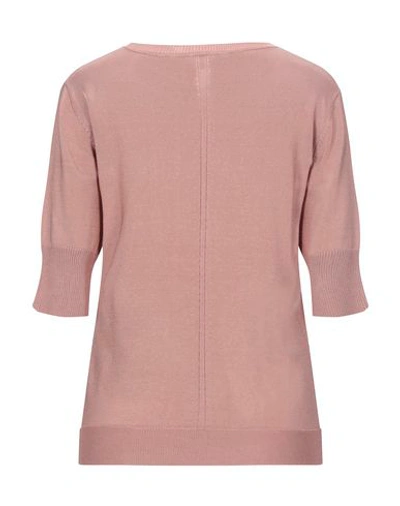 Shop Sportmax Code Woman Sweater Light Brown Size L Viscose, Polyamide In Beige