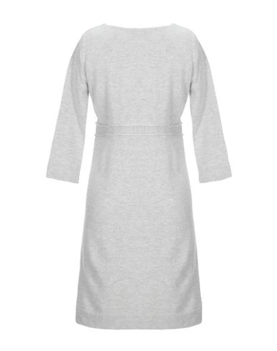 Shop Alyki Short Dress In Light Grey