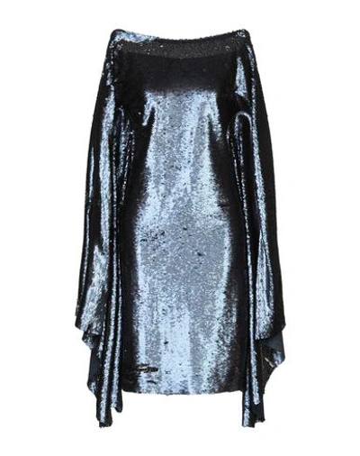 Shop Paula Knorr Short Dresses In Dark Blue