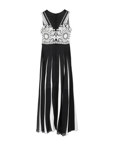 Shop Clips Woman Maxi Dress Black Size 12 Viscose, Silk