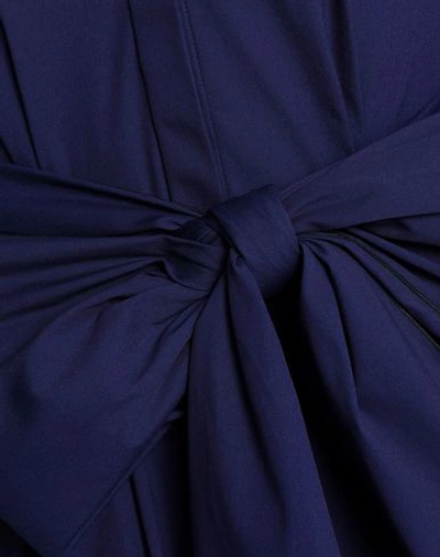 Shop Vionnet Knee-length Dress In Dark Purple