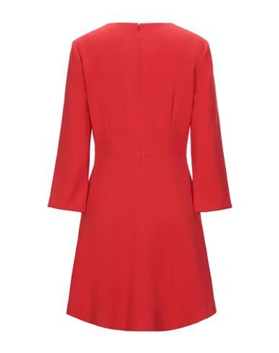 Shop Blumarine Short Dress In Red