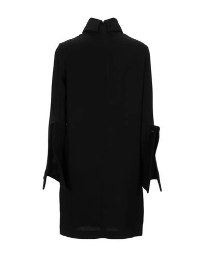 Shop Erika Cavallini Short Dresses In Black