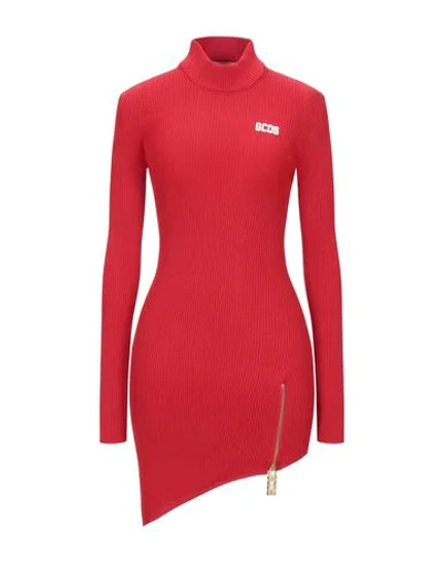 Shop Gcds Short Dress In Red