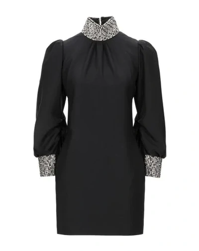 Shop Marco Bologna Woman Short Dress Black Size 6 Polyester, Elastane