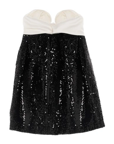 Alexandre Vauthier Short Dresses In Black