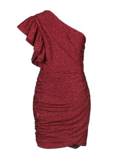 Shop Ainea Short Dresses In Red