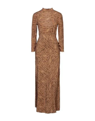 Shop Space Style Concept Long Dresses In Sand