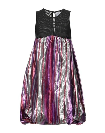 Shop Jijil Woman Mini Dress Black Size 4 Polyester, Elastane