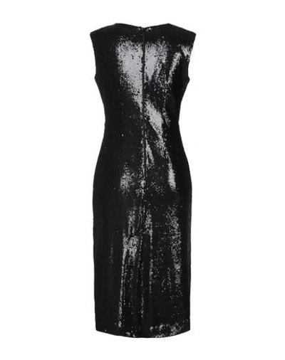 P.a.r.o.s.h Midi Dresses In Black