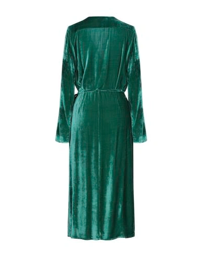 Shop Semicouture Midi Dresses In Green