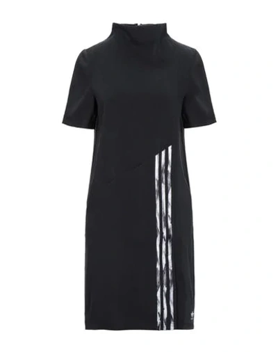 Shop Adidas Originals Woman Midi Dress Black Size 8 Polyester