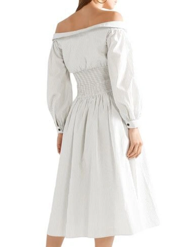 Shop Sandy Liang Midi Dresses In White
