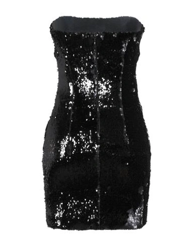 Shop Dondup Short Dresses In Black