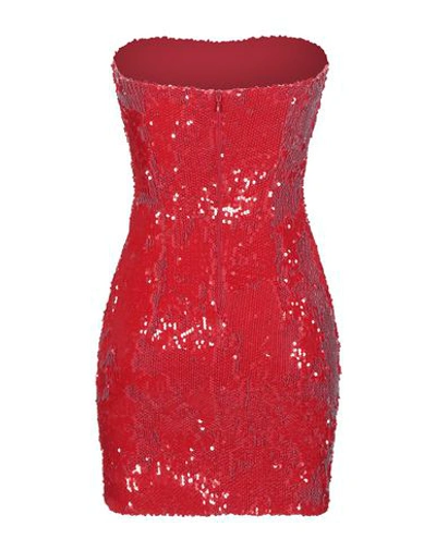 Shop Dondup Short Dresses In Red