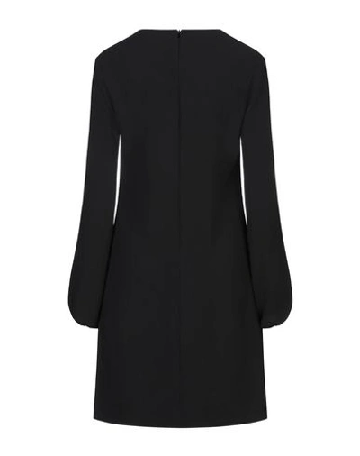 Shop Antonelli Woman Mini Dress Black Size 4 Polyester, Elastane