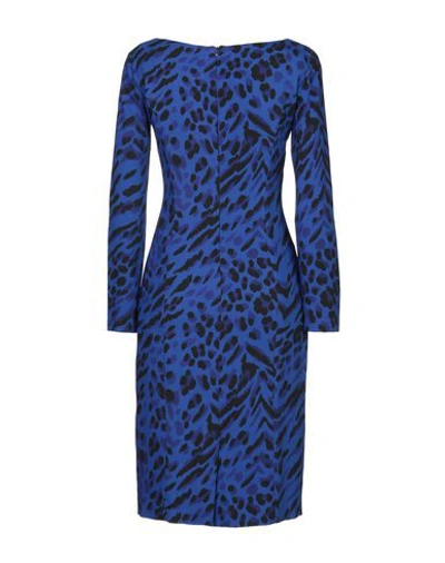 Blumarine Midi Dresses In Blue