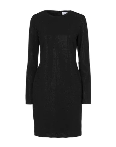 Shop Brand Unique Woman Mini Dress Black Size 3 Polyester, Elastane