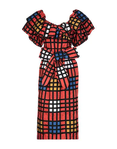 mara hoffman midi dress