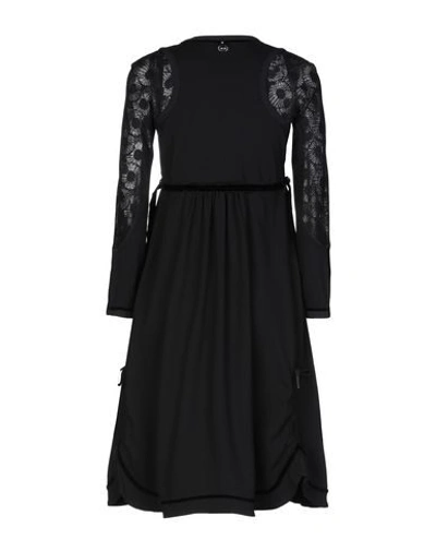 Shop High By Claire Campbell High Woman Mini Dress Black Size 2 Nylon, Elastane