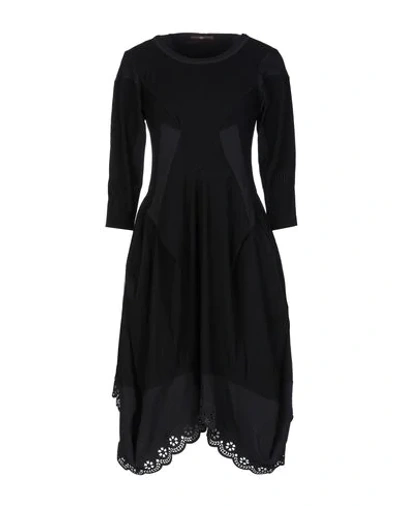 Shop High By Claire Campbell High Woman Midi Dress Black Size 6 Nylon, Elastane