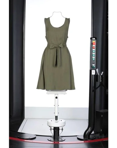 Shop American Vintage Short Dresses In Military Green