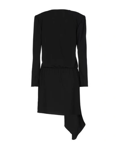 Shop Jijil Woman Mini Dress Black Size 8 Polyester, Elastane