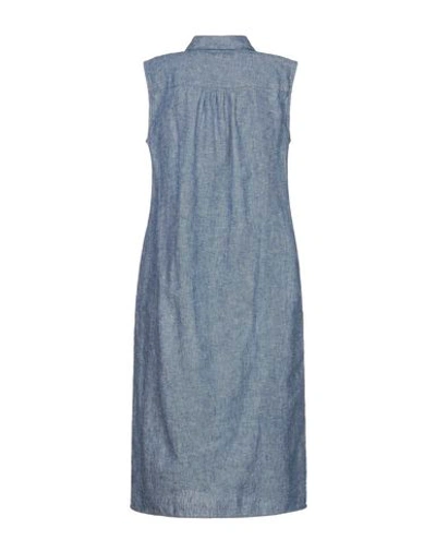 Shop Bellerose Knee-length Dress In Blue