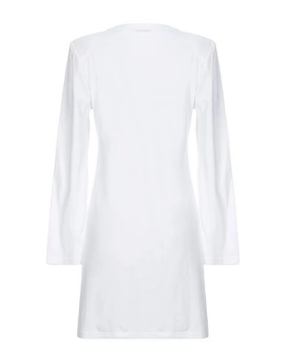 Shop Aalto Short Dresses In Ivory