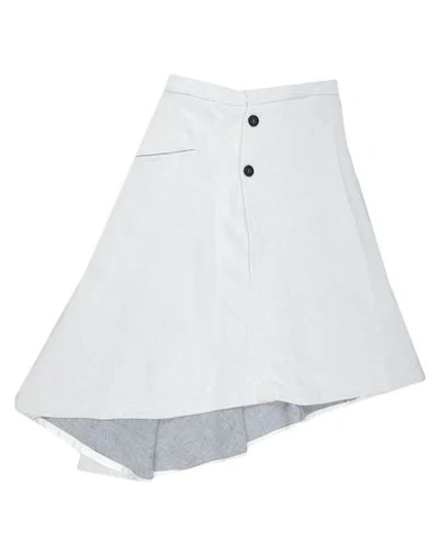 Shop Liviana Conti Midi Skirts In White