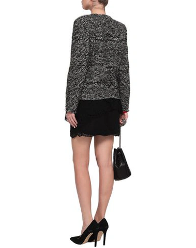 Shop Iro Woman Mini Skirt Black Size 2 Cotton, Nylon