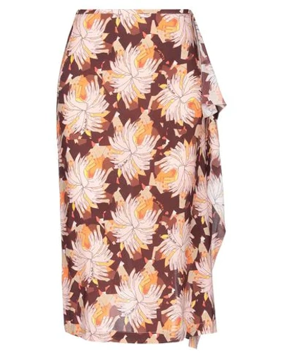 L'autre Chose Midi Skirts In Pink