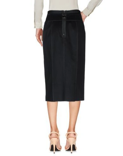 Cavalli Class Midi Skirts In Black