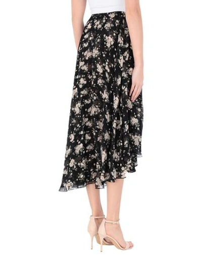 Shop Michael Kors Collection Woman Midi Skirt Black Size 14 Silk
