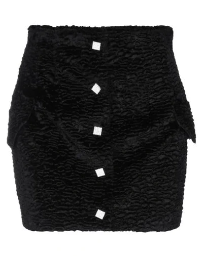 Shop Giuseppe Di Morabito Mini Skirts In Black