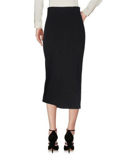 Shop Blumarine Woman Midi Skirt Black Size 4 Viscose, Polyester