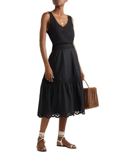 Shop Jcrew Midi Skirts In Black