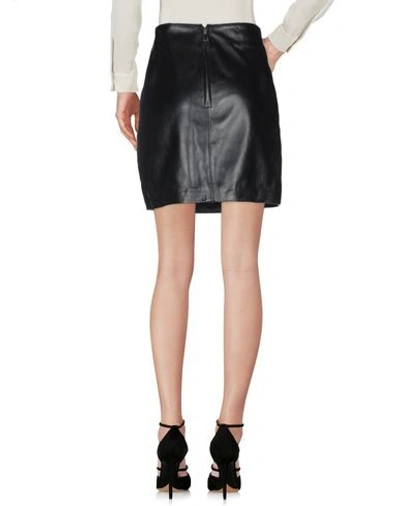 Shop Manokhi Knee Length Skirts In Black