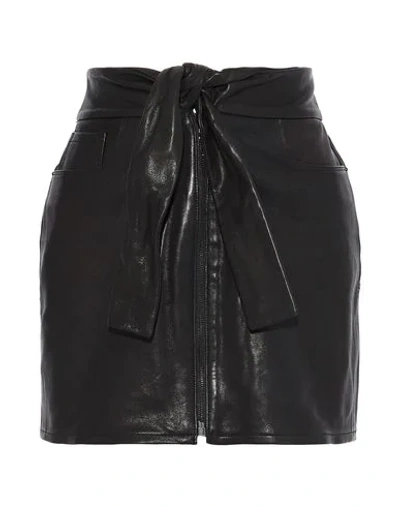 Shop Frame Mini Skirts In Black