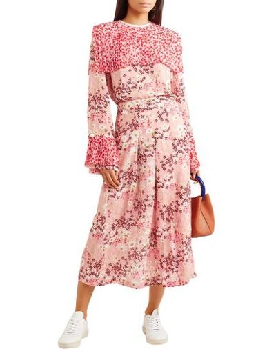 Shop Mother Of Pearl Midi Skirts In Pink