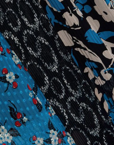 Shop Anna Sui Long Skirts In Blue