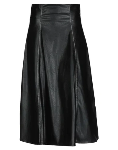Shop Beatrice B Beatrice.b Midi Skirts In Black