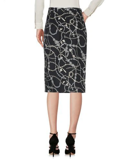 Pinko Midi Skirts In Black