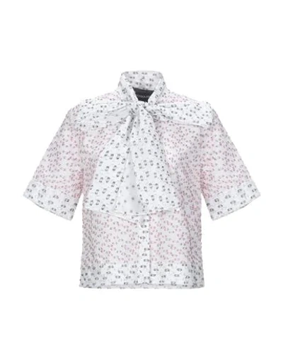 Shop Marco Bologna Patterned Shirts & Blouses In White