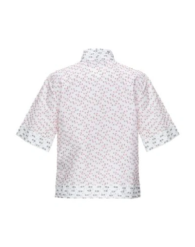 Shop Marco Bologna Patterned Shirts & Blouses In White